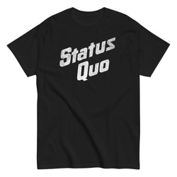 Status Quo - White Logo T-Shirt [] (ONLINE ORDER ONLY)