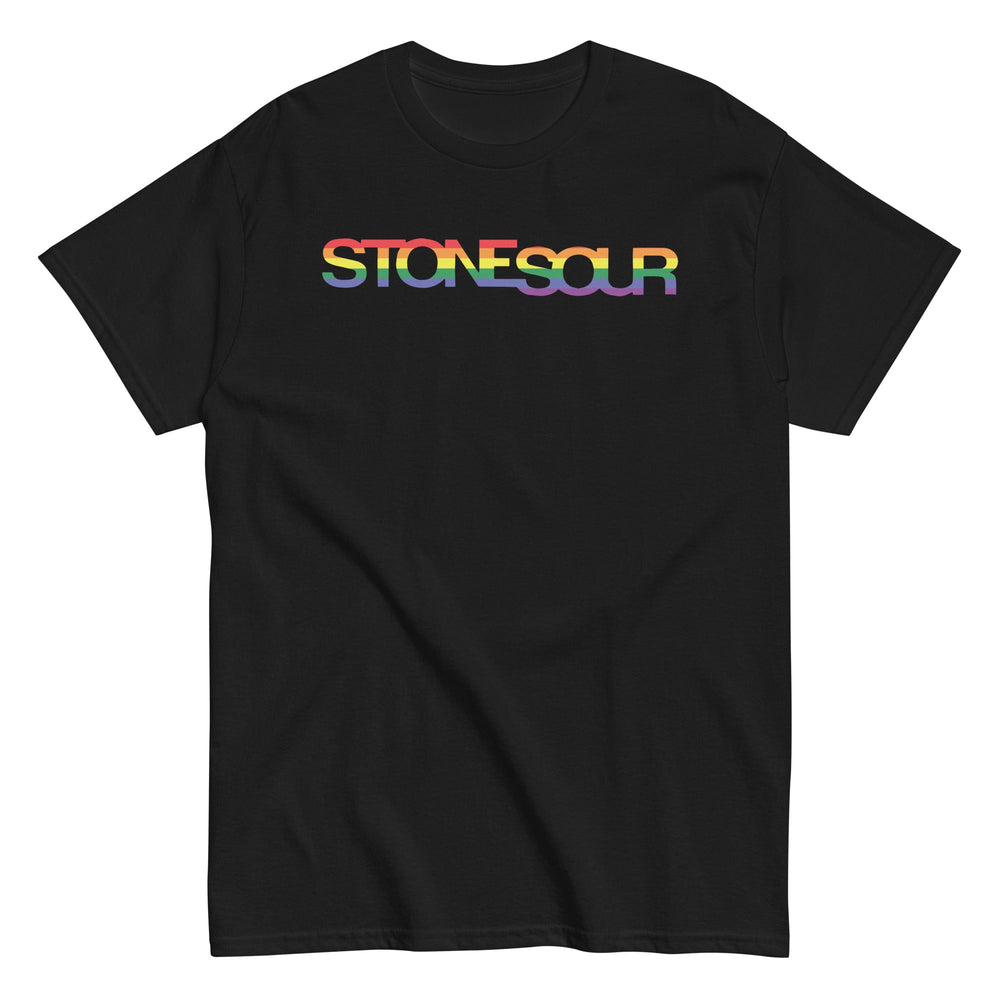 Stone Temple Pilots - StoneSour Rainbow T-Shirt [] (ONLINE ORDER ONLY)
