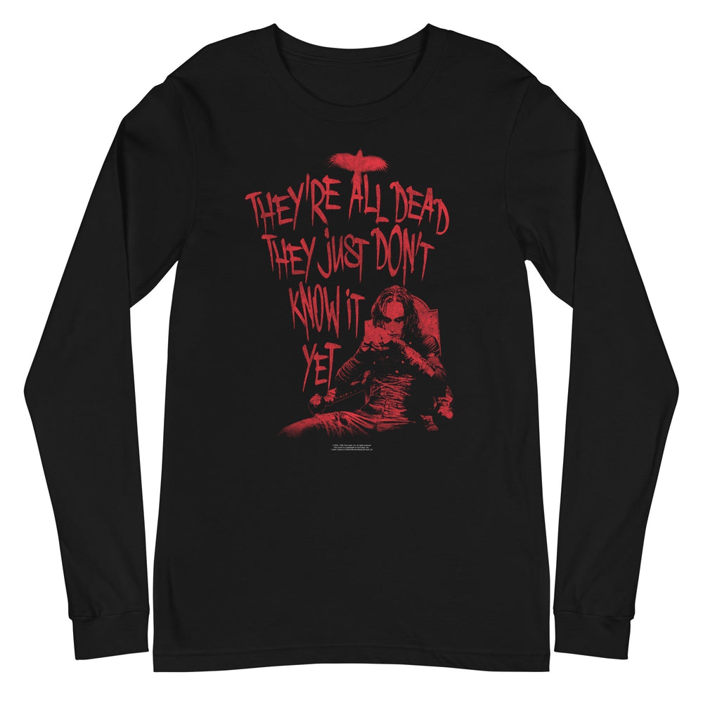 The Crow - Do They Know? Long Sleeve T-Shirt [Apparel] (ONLINE ORDER ONLY)