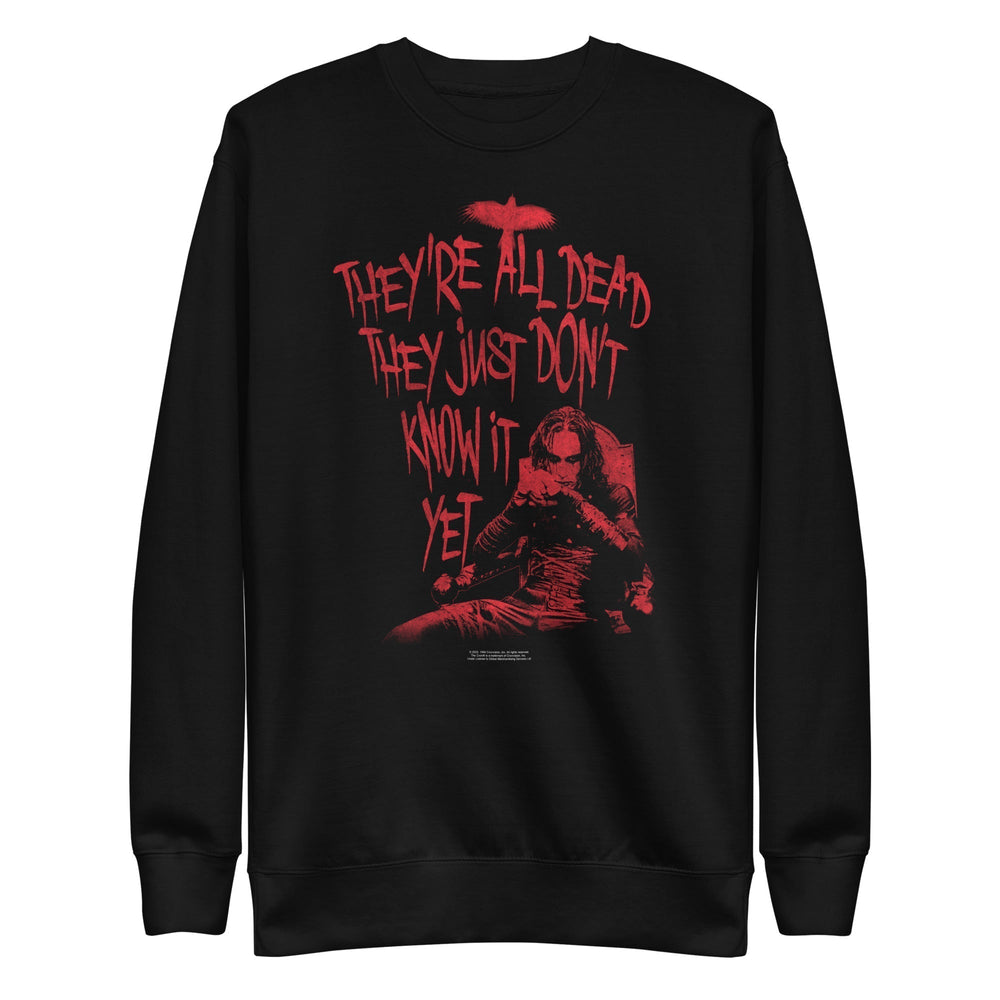 The Crow - Do They Know? Sweatshirt [Apparel] (ONLINE ORDER ONLY)
