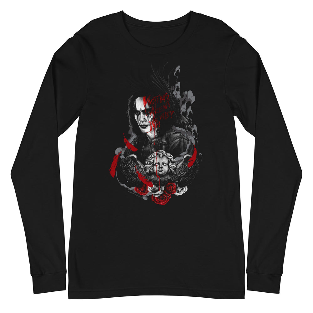 The Crow - Victims Aren't We All? Long Sleeve T-Shirt [Apparel] (ONLINE ORDER ONLY)