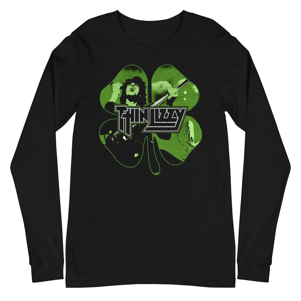 Thin Lizzy - 4 Leaf Icons Long Sleeve T-Shirt [Apparel] (ONLINE ORDER ONLY)