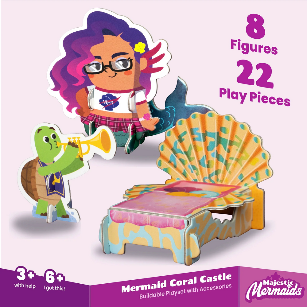 Majestic Mermaids Coral Castle Playset (50% off) (ONLINE ORDER ONLY)
