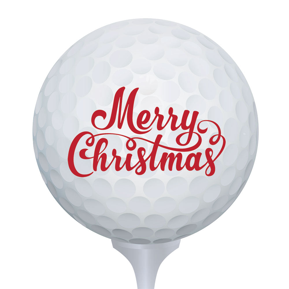 Merry Christmas Golf Ball (Online Order Only)