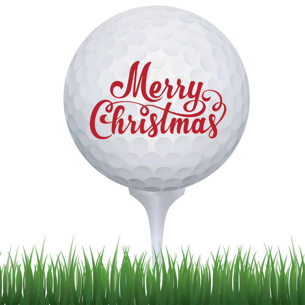 Merry Christmas Golf Ball (Online Order Only)