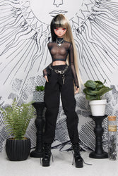 Long-sleeve Mesh Blouse - e-girl Smart Doll, DD, SD13, and SD16 clothes (Online Only) (Online Order Only)