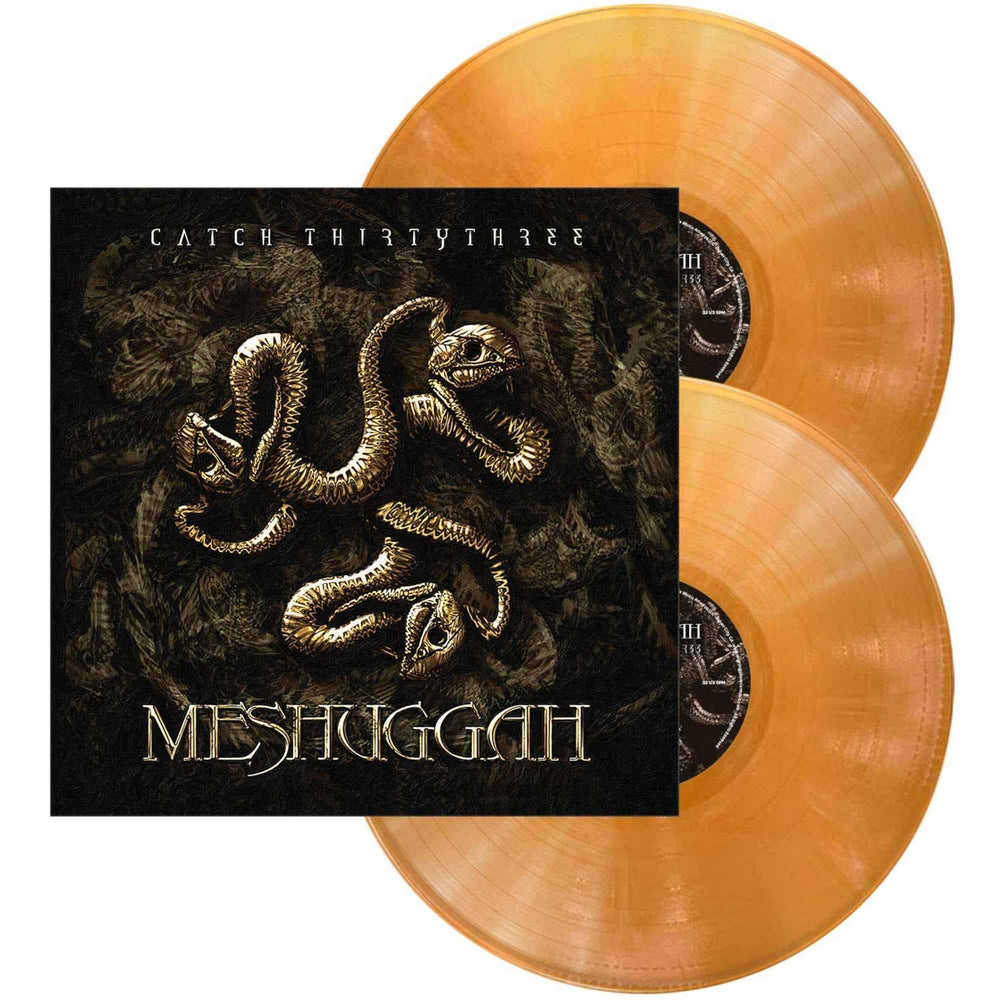 Meshuggah - Catch Thirtythree: 20Th Anniversary Edition (2026 Remastered) [Gold, White Marble Vinyl] [Vinyl]
