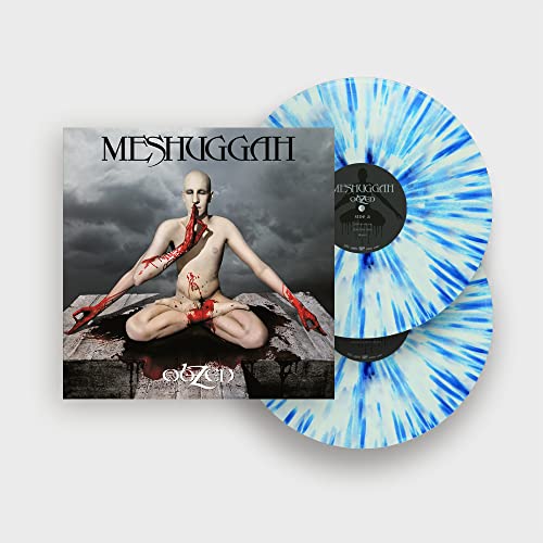 Meshuggah - ObZen (White/Splatter Blue Vinyl -15th Anniversary Remastered Edition) [Vinyl] (ONLINE ORDER ONLY)