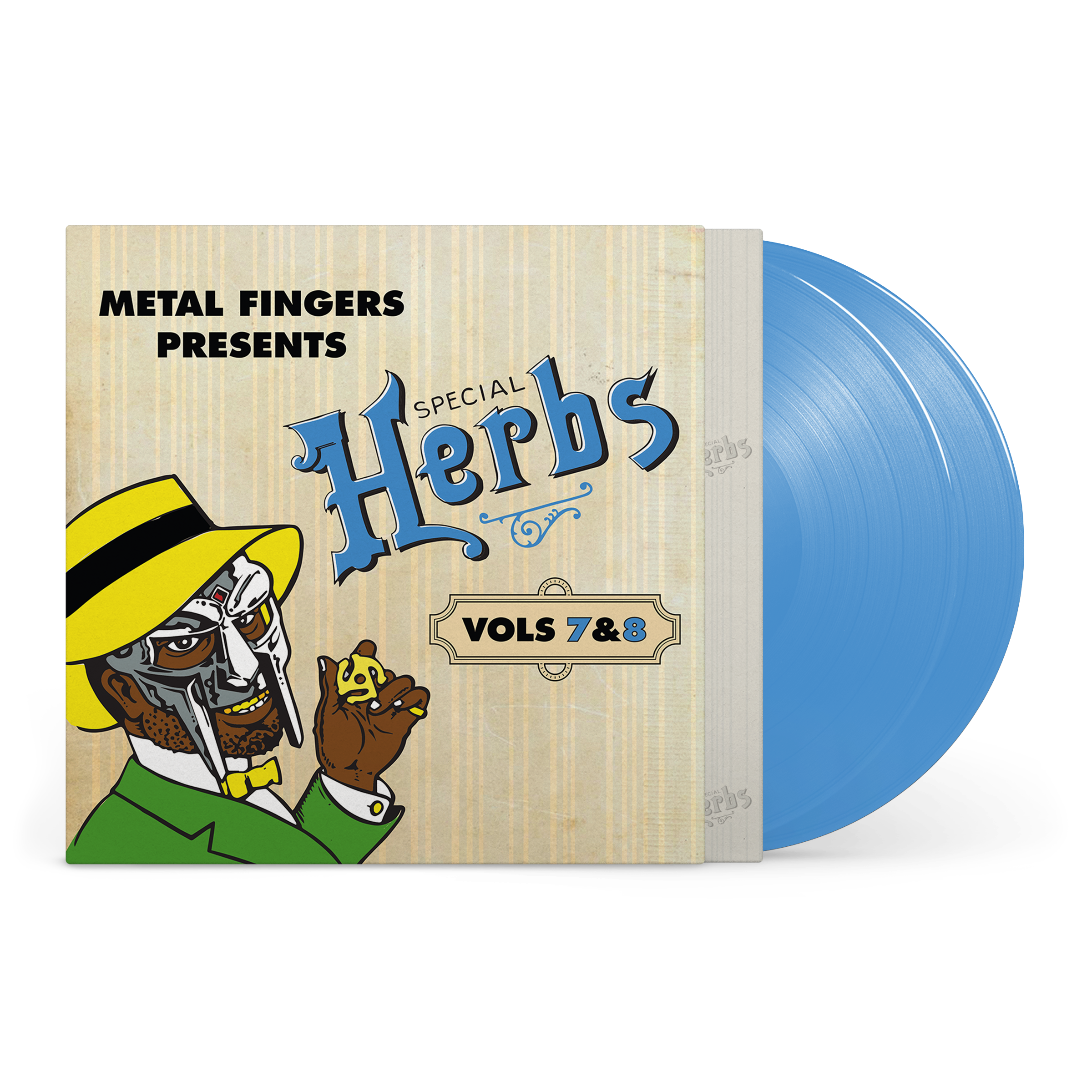 Metal Fingers Presents: Special Herbs Vol. 7 & 8 (Sky Blue 2LP) [Vinyl] (ONLINE ORDER ONLY)