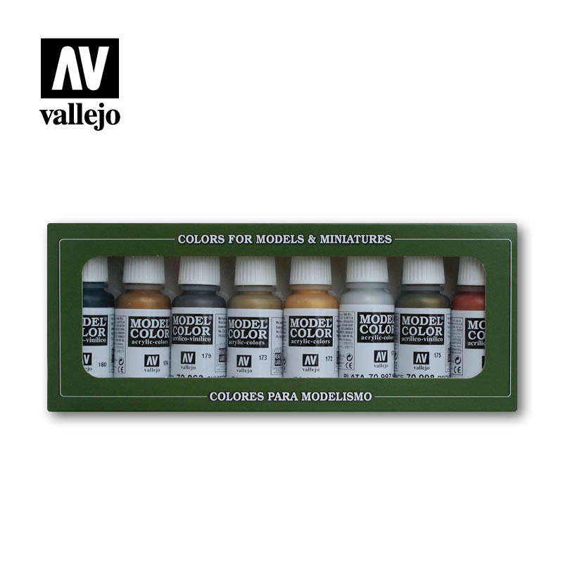 Model Color Set: Metallic Colors (8) (ONLINE ORDER ONLY)