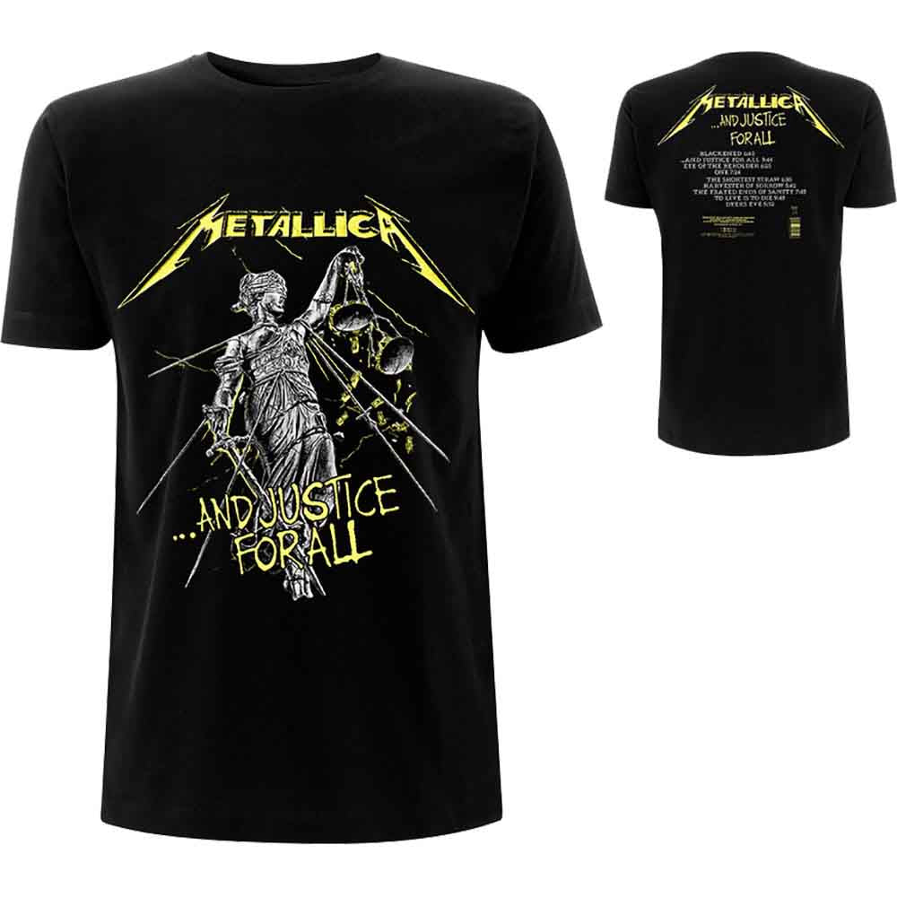 And Justice For All Tracks [T-Shirt] (ONLINE ORDER ONLY)