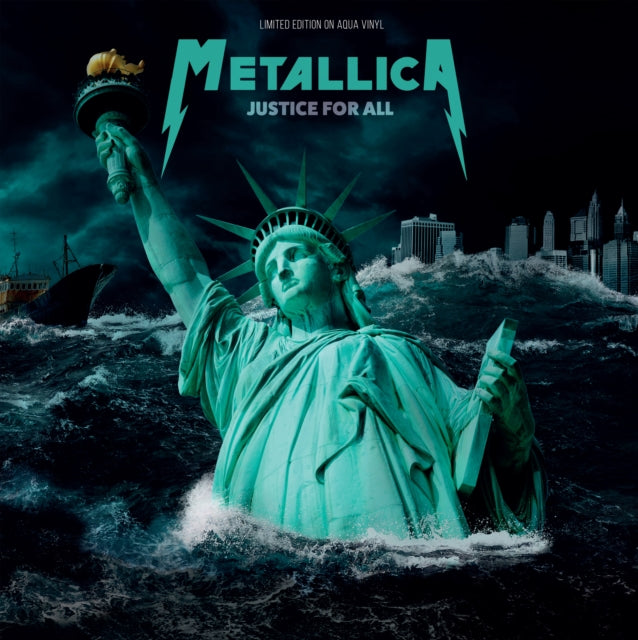 Metallica - Justice For All: Woodstock 1994 (Aqua Vinyl) [Import] [Vinyl] (ONLINE ORDER ONLY)