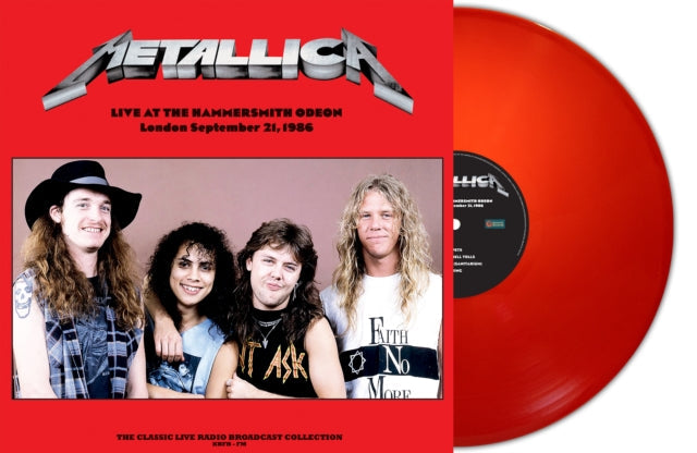 Metallica - Live at the Hammersmith Odeon, London, September 21st 1986 (180 Gram Red Vinyl) [Import] [Vinyl]