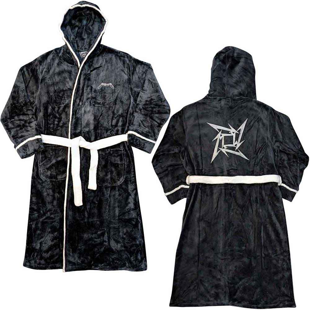 Metallica Load/Reload Ninja Star Plush Robe (Online Order Only)