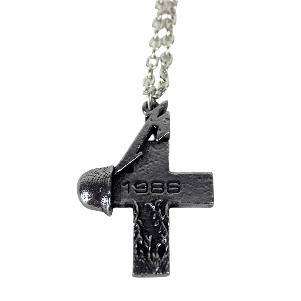 Metallica Master of Puppets 1986 Cross Necklace (Online Order Only)