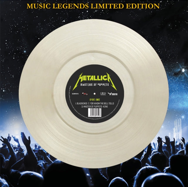 Masters Of Puppets (Clear Vinyl) [Import] [Vinyl]