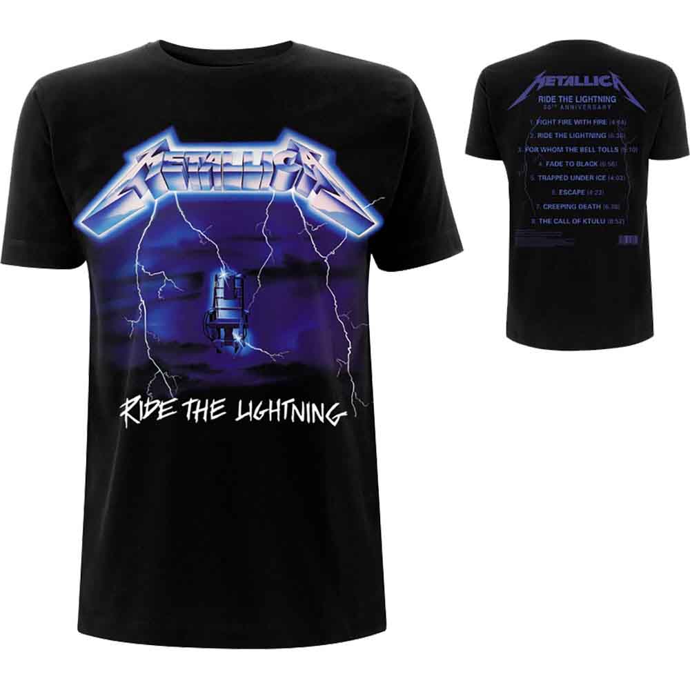 Ride The Lightning Tracks [T-Shirt] (ONLINE ORDER ONLY)