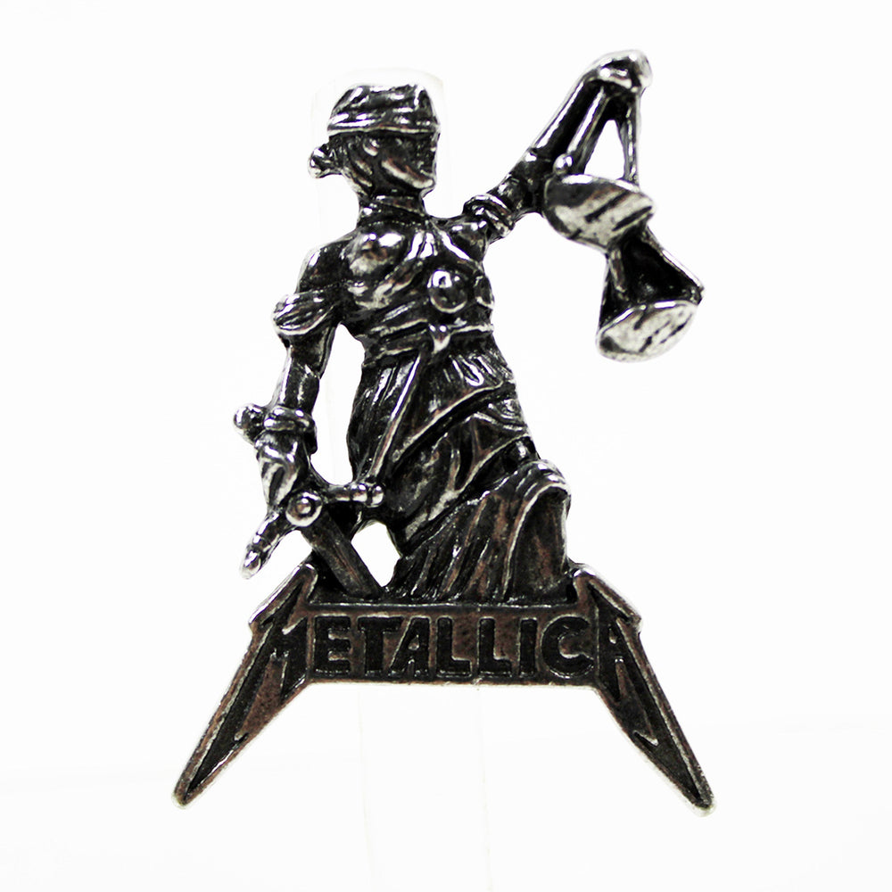 Metallica 'Justice For All' Pewter Pin (Online Order Only)
