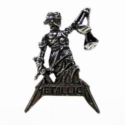 Metallica 'Justice For All' Pewter Pin (Online Order Only)