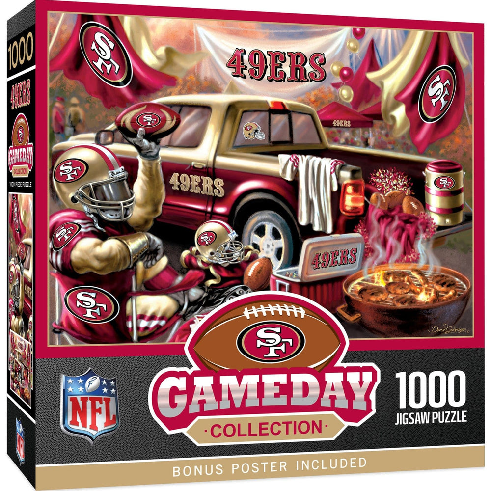 San Francisco 49ers - Gameday 1000 Piece Jigsaw Puzzle (ONLINE ORDER ONLY)