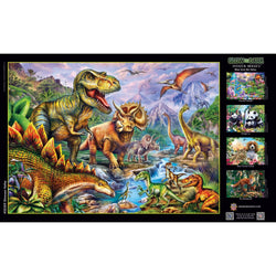Hidden Images - Dinosaur Valley 500 Piece Jigsaw Puzzle (ONLINE ORDER ONLY)