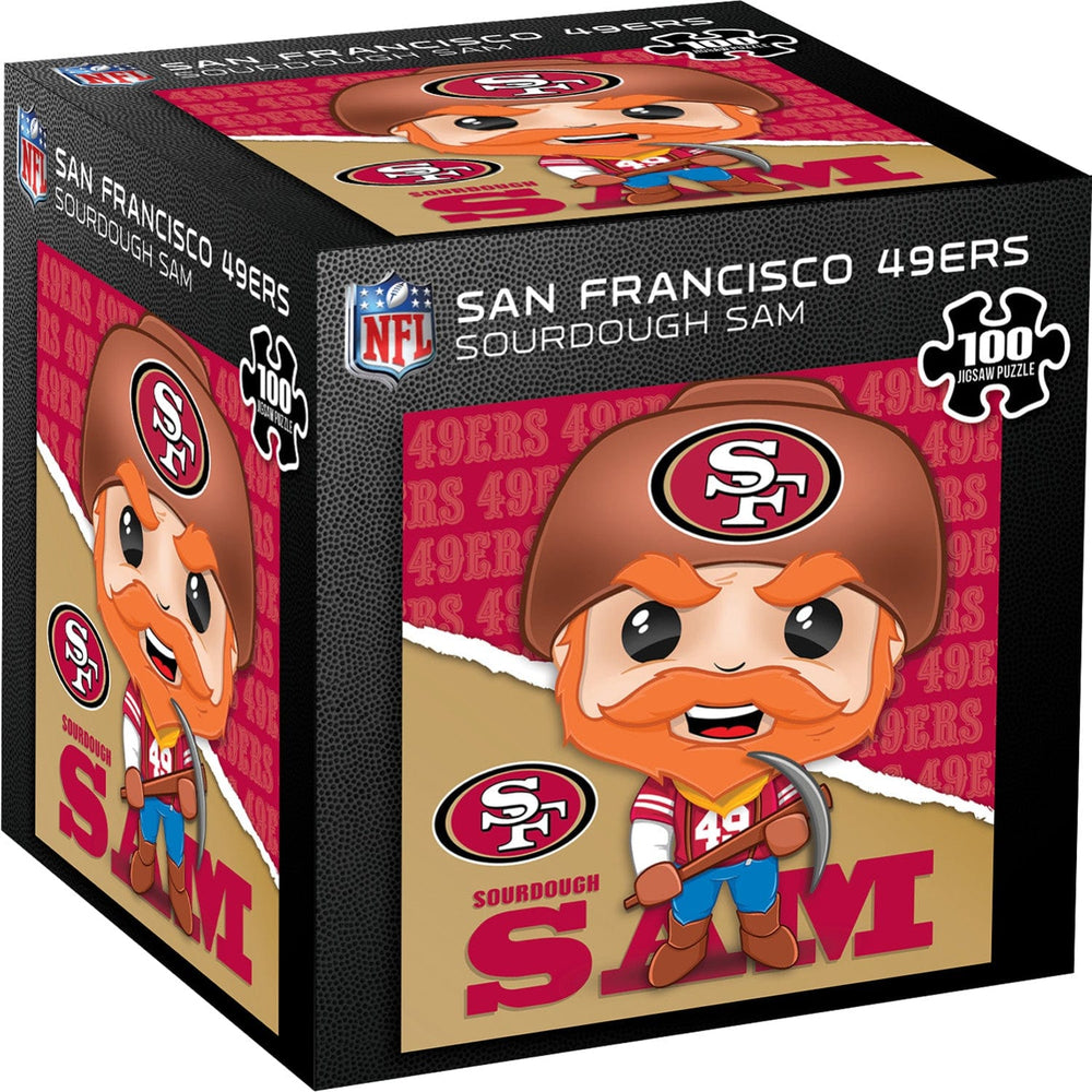 Sourdough Sam - San Francisco 49ers Mascot 100 Piece Jigsaw Puzzle (ONLINE ORDER ONLY)
