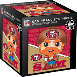 Sourdough Sam - San Francisco 49ers Mascot 100 Piece Jigsaw Puzzle (ONLINE ORDER ONLY)