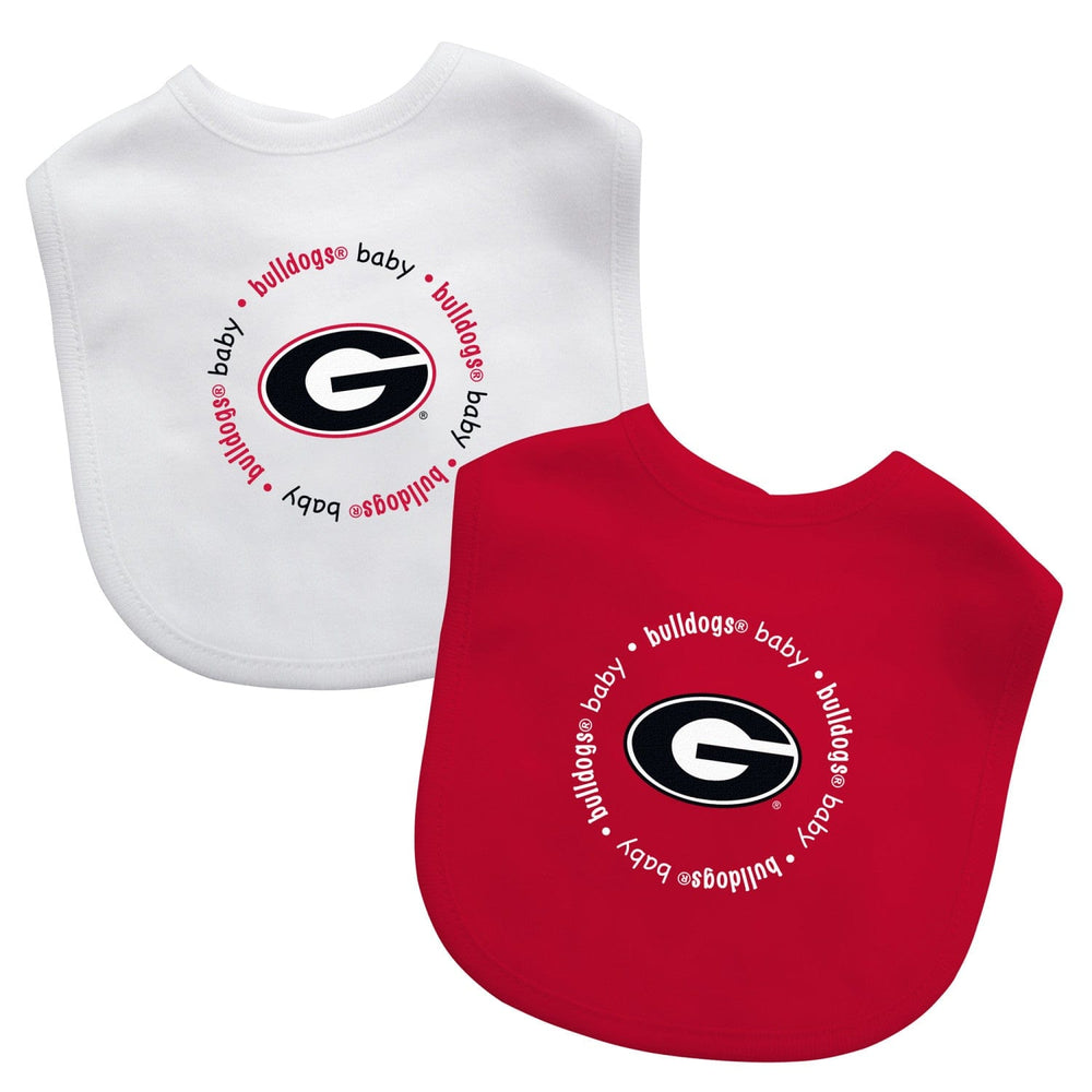 Georgia Bulldogs - Baby Bibs 2-Pack (ONLINE ORDER ONLY)