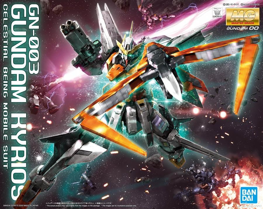 Bandai Spirits: Gundam 00 - MG 1/100 GN-003 Gundam Kyrios Model Kit (ONLINE ORDER ONLY)