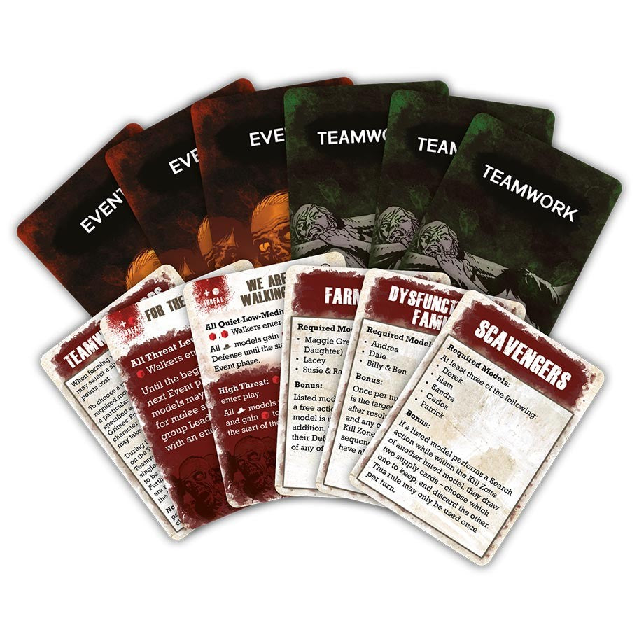 The Walking Dead: All Out War - The Kingdom Teamwork and Event Card Expansion (ONLINE ORDER ONLY)
