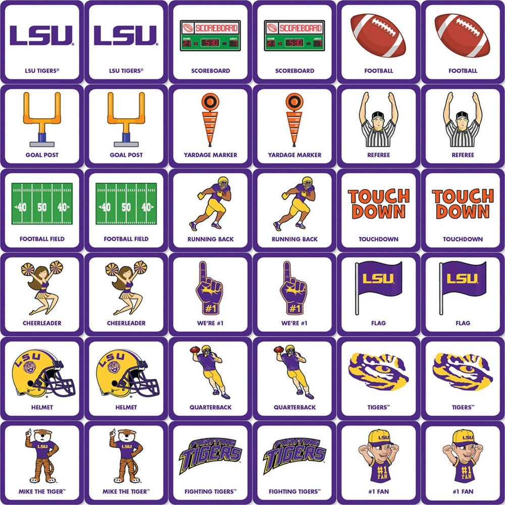 LSU Tigers Matching Game (ONLINE ORDER ONLY)
