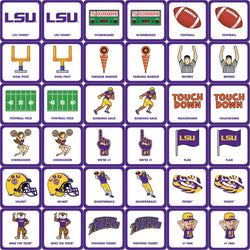 LSU Tigers Matching Game (ONLINE ORDER ONLY)