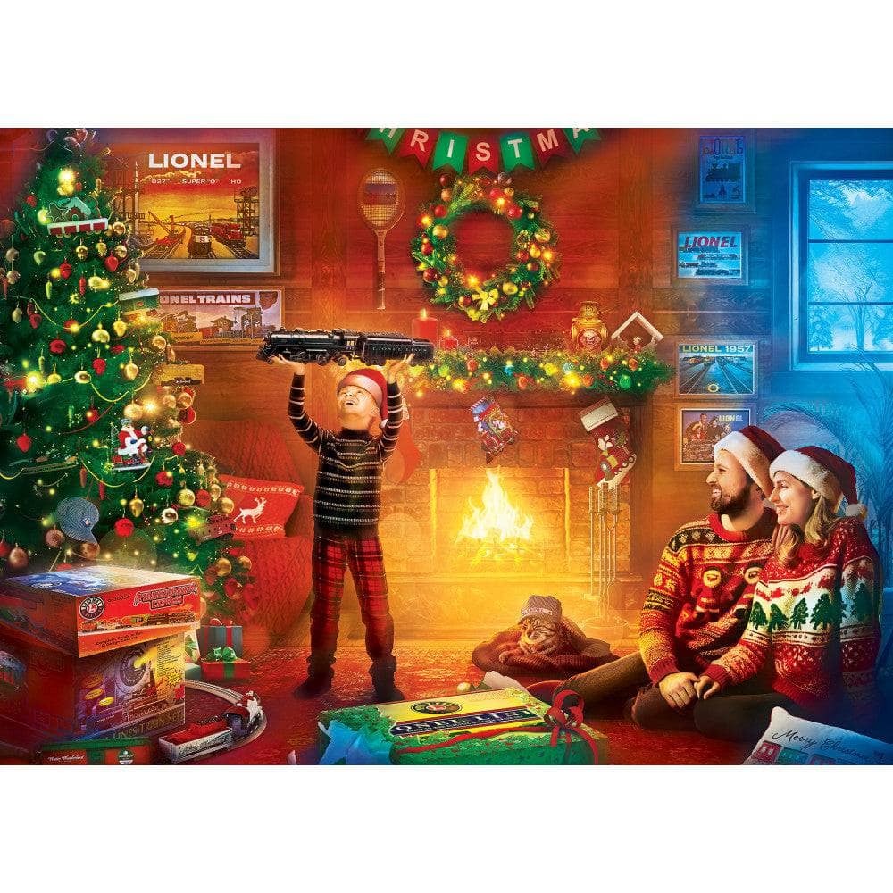 Lionel Trains Christmas 1000 Piece Jigsaw Puzzle (ONLINE ORDER ONLY)