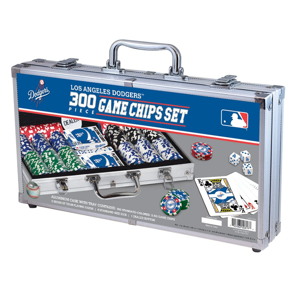 Los Angeles Dodgers 300 Piece Poker Set (ONLINE ORDER ONLY)