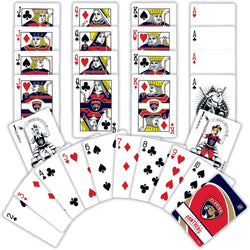 Florida Panthers Playing Cards - 54 Card Deck (ONLINE ORDER ONLY)