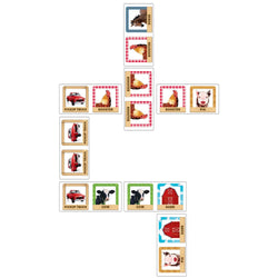 Old MacDonald's Farm Picture Dominoes (ONLINE ORDER ONLY)