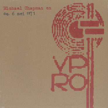 MICHAEL CHAPMAN - Live VPRO 1971 [Vinyl] (ONLINE ORDER ONLY)