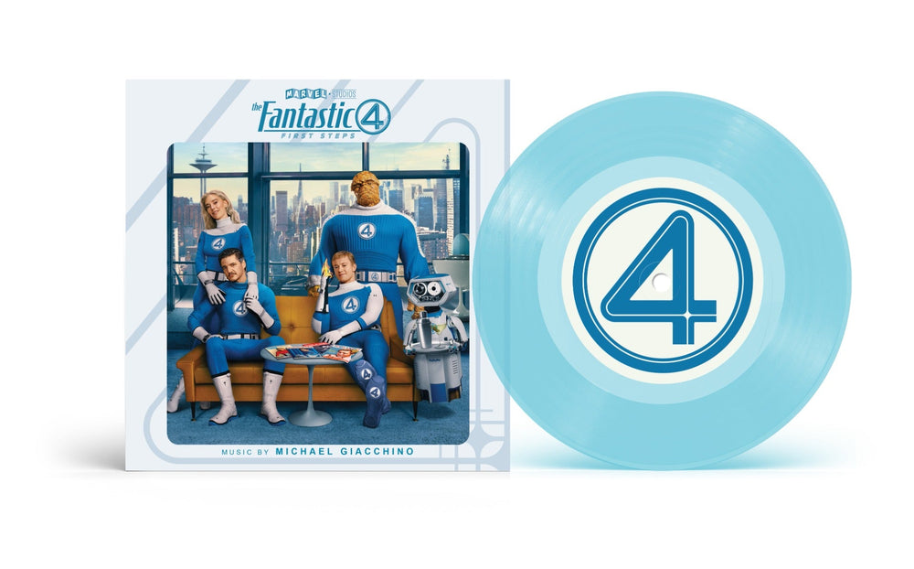The Fantastic Four: First Steps Main Theme / Let Us Be Devoured [Blue 7" Single] [Vinyl] (ONLINE ORDER ONLY)