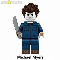 Michael Myers Halloween Lego Minifigures Custom Horror Toys (ONLINE ORDER ONLY)