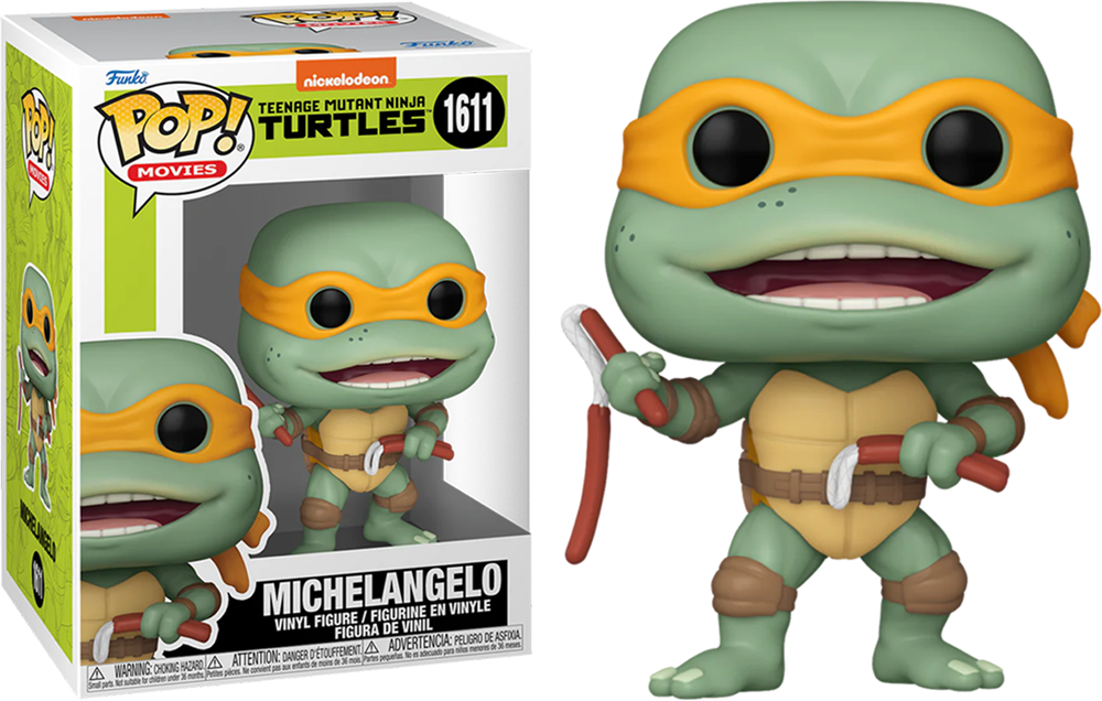 Funko POP! Movies: Teenage Mutant Ninja Turtles - Michelangelo 1611 (ONLINE ORDER ONLY)