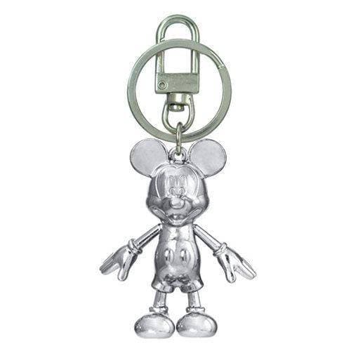 Mickey Mouse April Diamond Pewter Dangle Key Chain (Online Order Only)