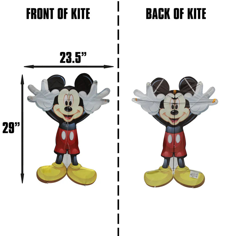 29 INCH TALL SKYPAL NYLON MICKEY MOUSE KITE (ONLINE ORDER ONLY)