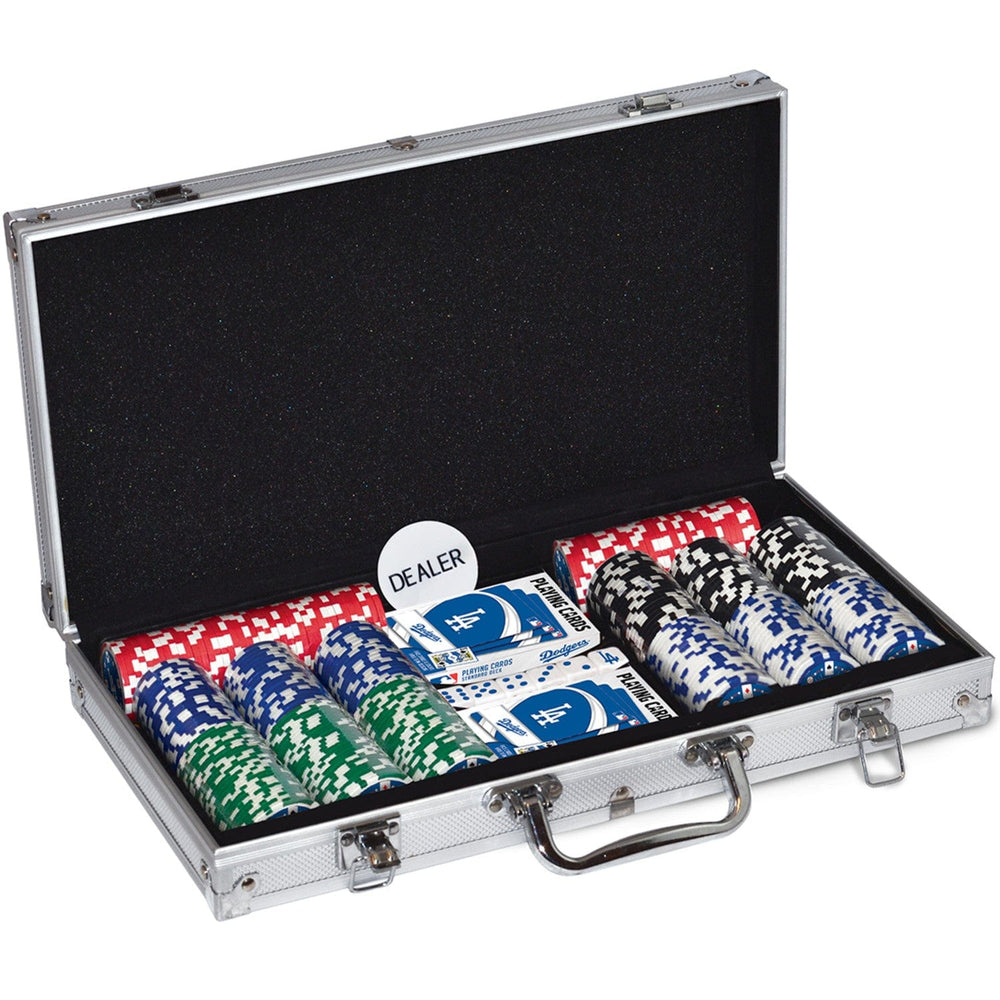 Los Angeles Dodgers 300 Piece Poker Set (ONLINE ORDER ONLY)