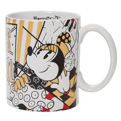 Midas Mickey & Minnie Mouse by Romero Britto 14oz Ceramic Mug (Online Order Only)