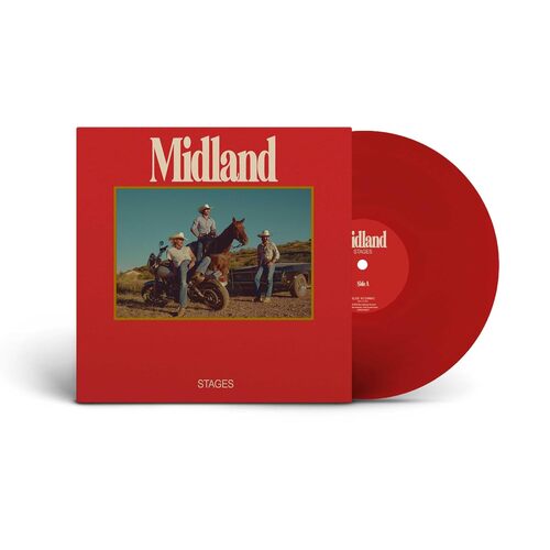 Midland - Stages [Transparent Red Lp] [Vinyl]
