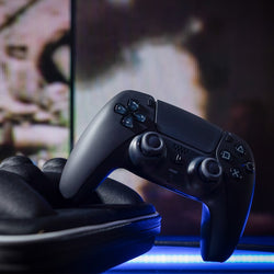 MIDNIGHT BLACK PS5 CUSTOM MODDED CONTROLLER (Online Order Only)