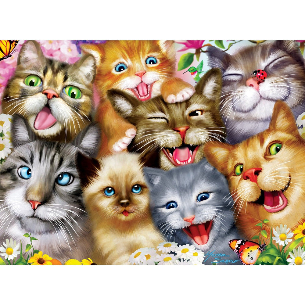 Selfies - Pretty Kitties 200 Piece Jigsaw Puzzle (ONLINE ORDER ONLY)