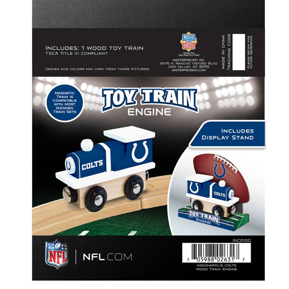 Indianapolis Colts Toy Train Engine