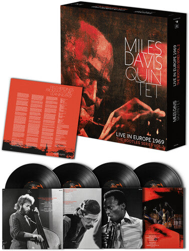 Miles Davis - Live In Europe 1969 (The Bootleg Series Vol. 2) (Deluxe Edition, 180 Gram Black Vinyl Boxset) [Import] (4 Lp) [Vinyl] (ONLINE ORDER ONLY)