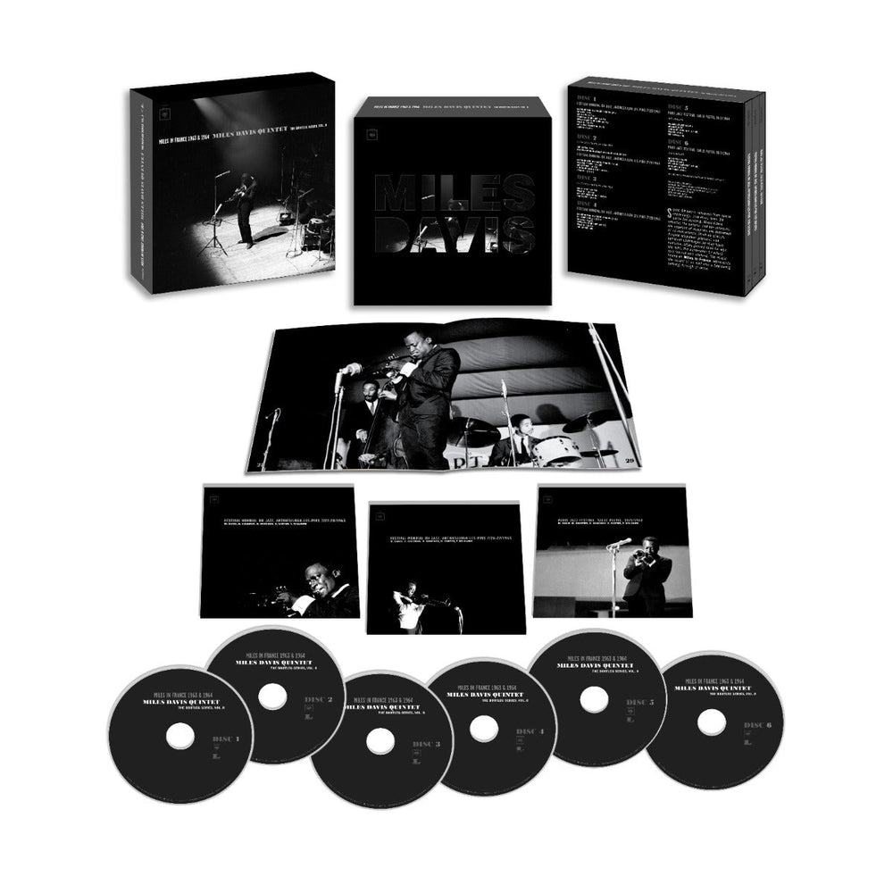 Miles In France 1963 & 1964 - Miles Davis Quintet: The Bootleg Series8 (Boxed Set, Deluxe Edition, Remastered, Remixed) (6 Cd) [CD] (ONLINE ORDER ONLY)